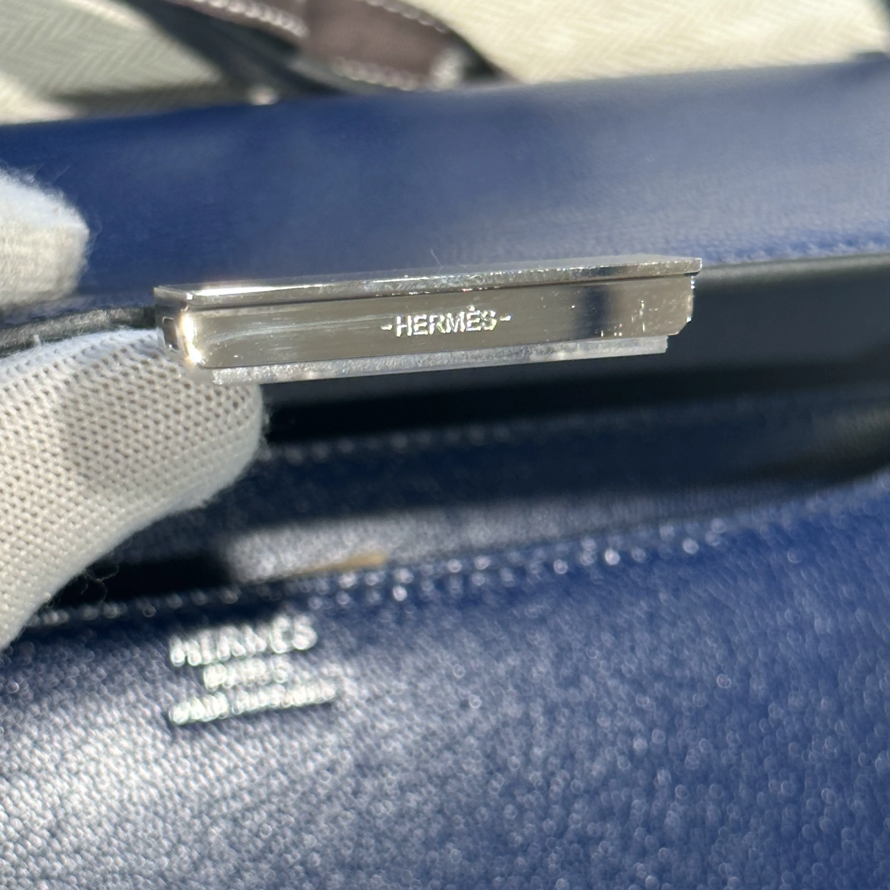 Hermes Constance Elan Chèvre Leather PHW миниатюра 7