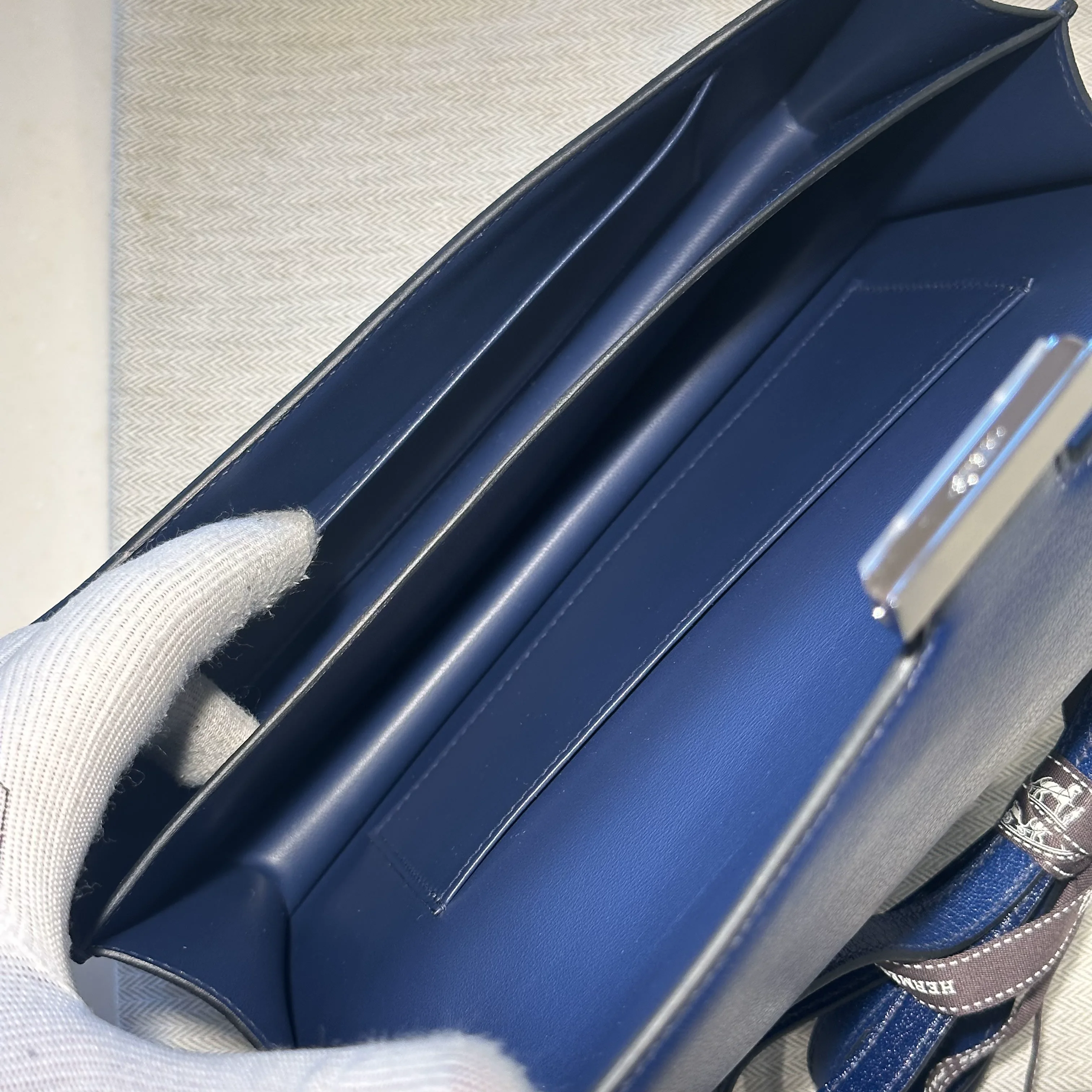 Hermes Constance Elan Chèvre Leather PHW миниатюра 3