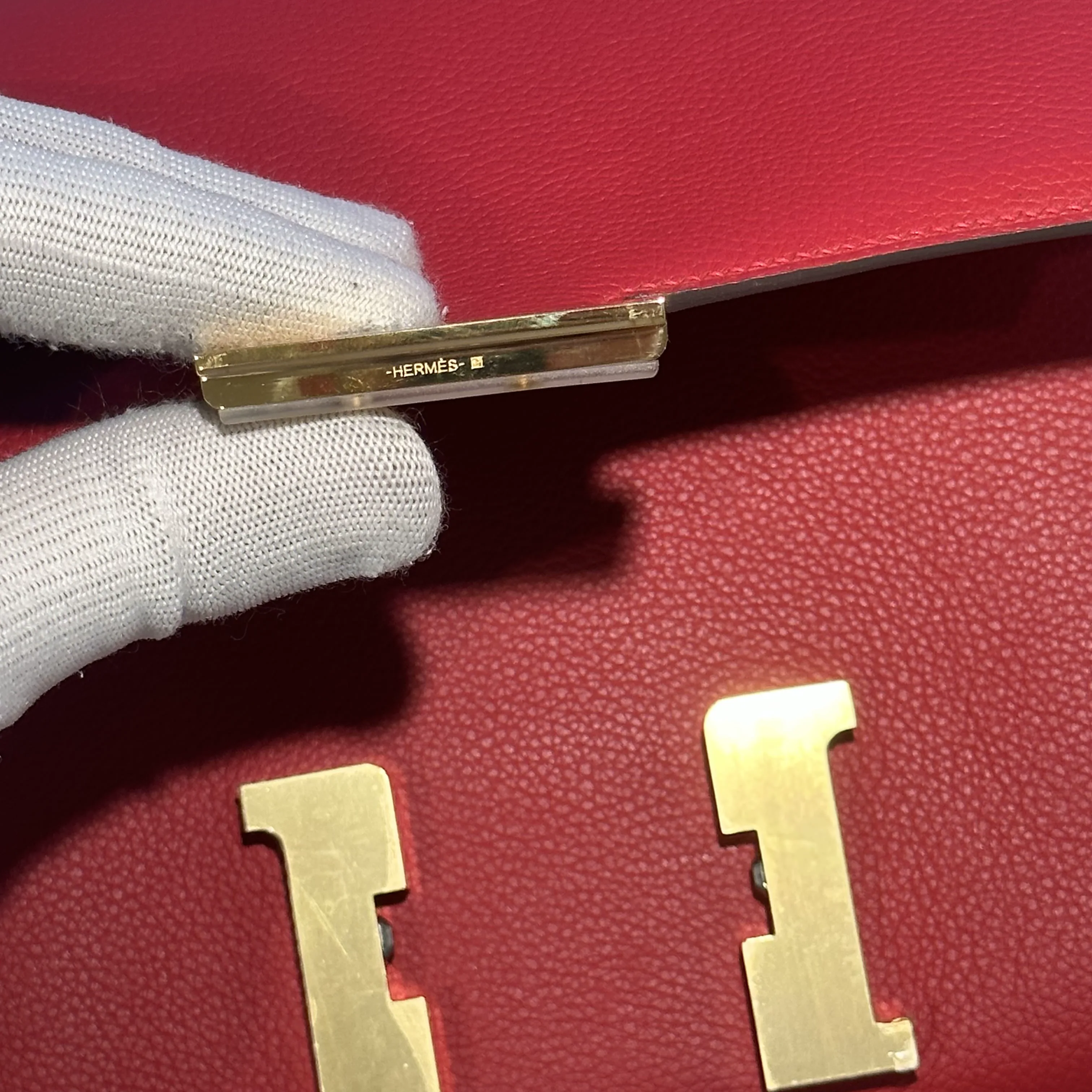 Hermes Constance 24 cm Evercolor Leather GHW миниатюра 3