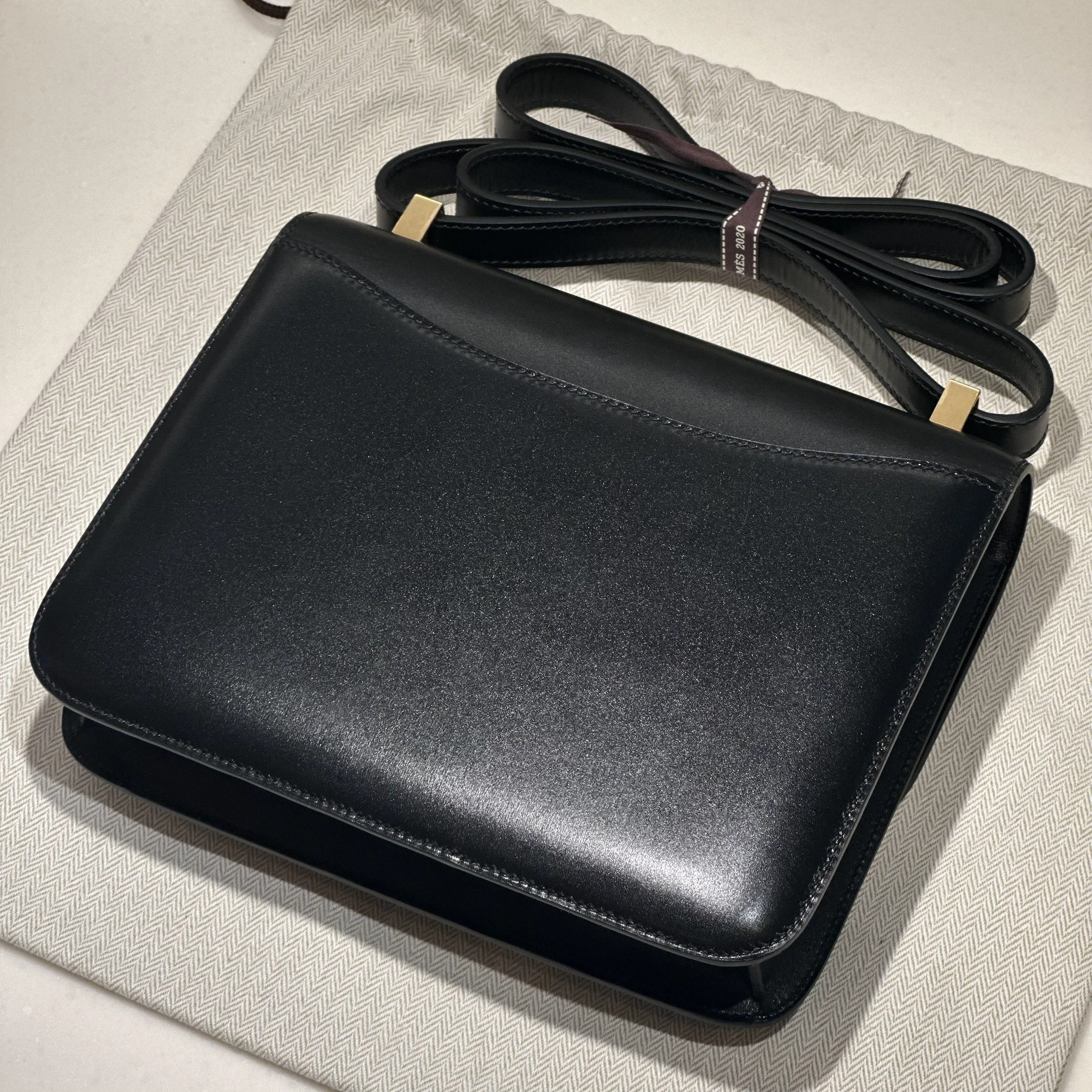 Hermes Constance 24 cm Box Lizard Ombré Leather GHW миниатюра 7