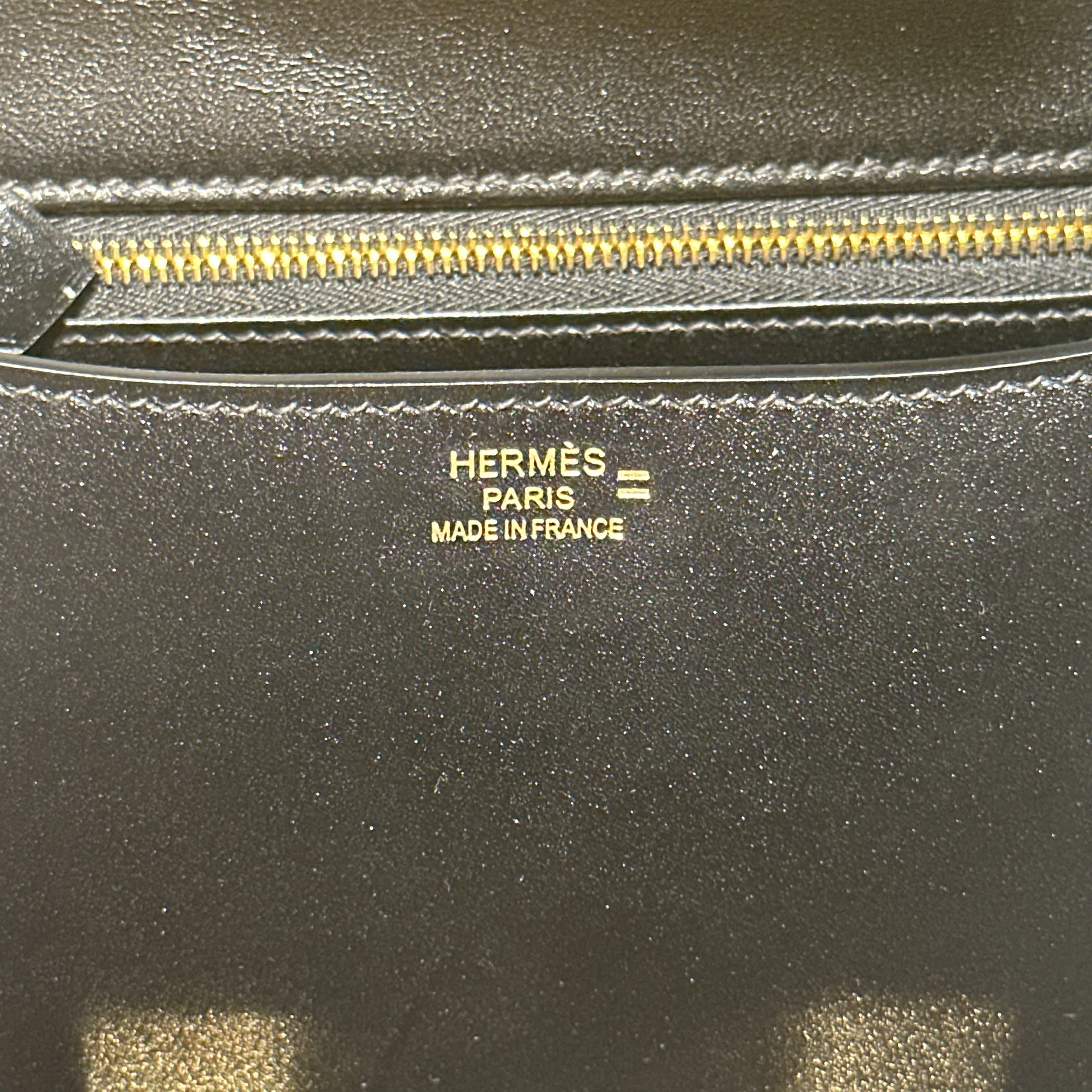 Hermes Constance 24 cm Box Lizard Ombré Leather GHW миниатюра 4