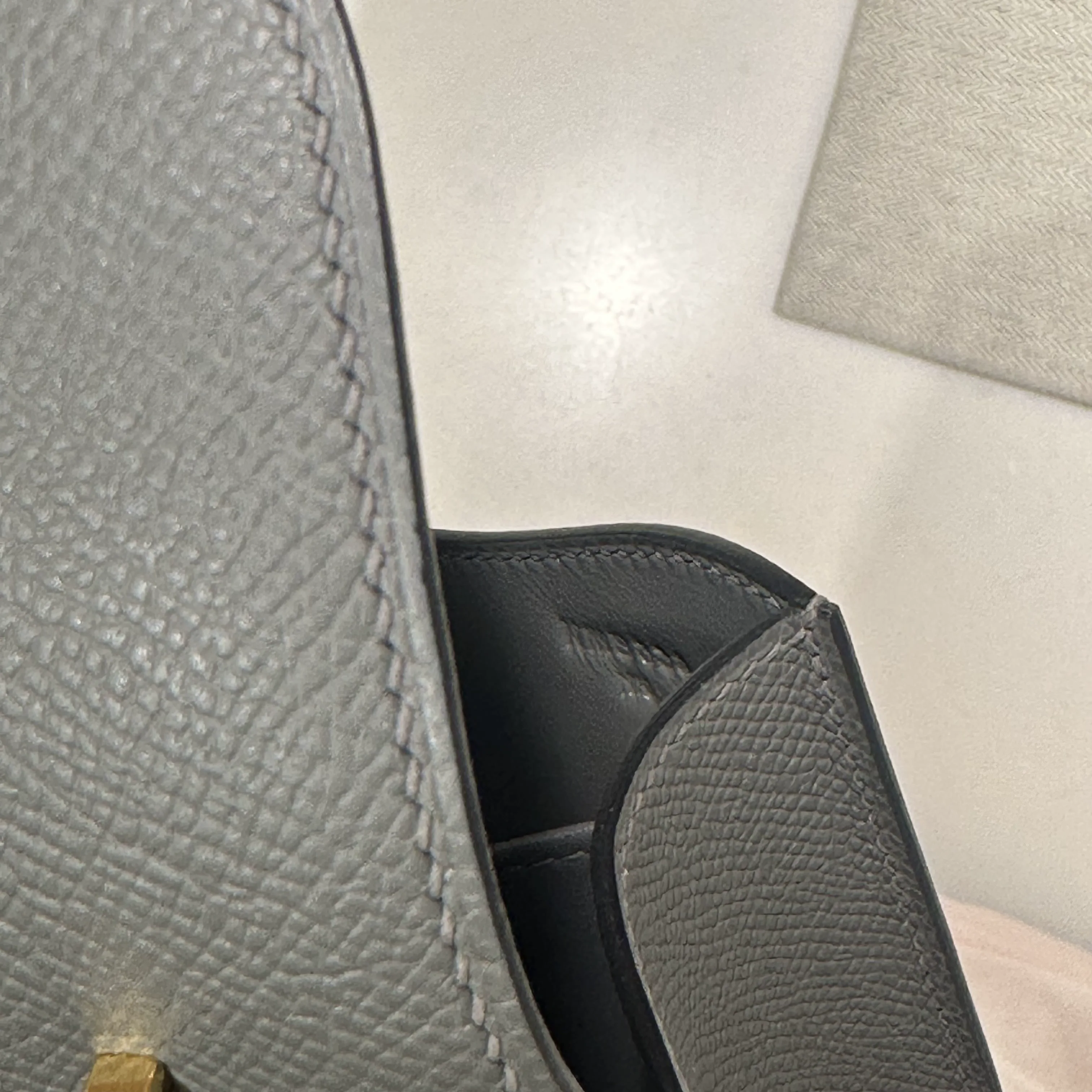 Hermes Constance Elan Evercolor Leather GHW миниатюра 5