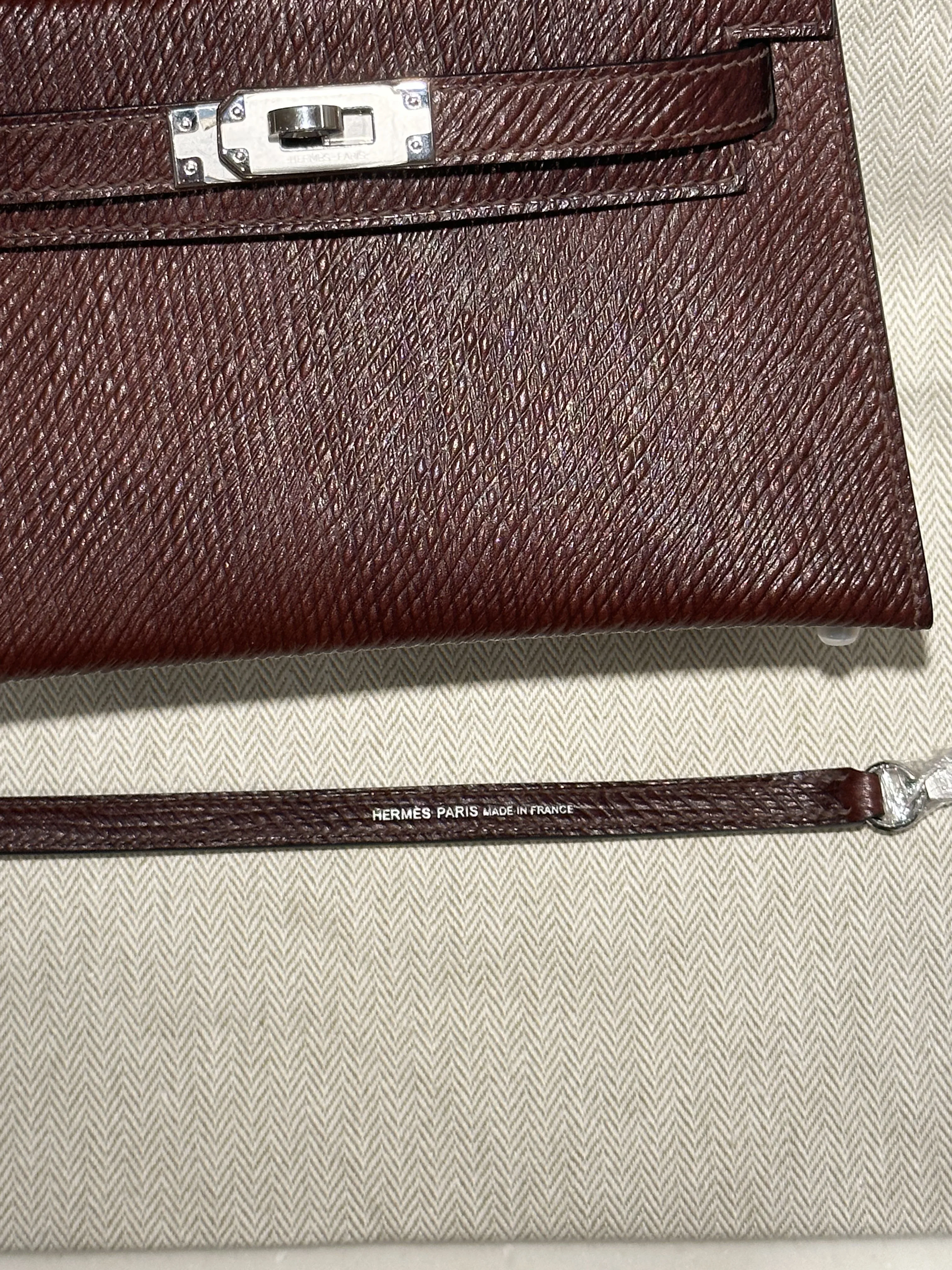 Hermes Mini Kelly Volynka Leather PHW миниатюра 3