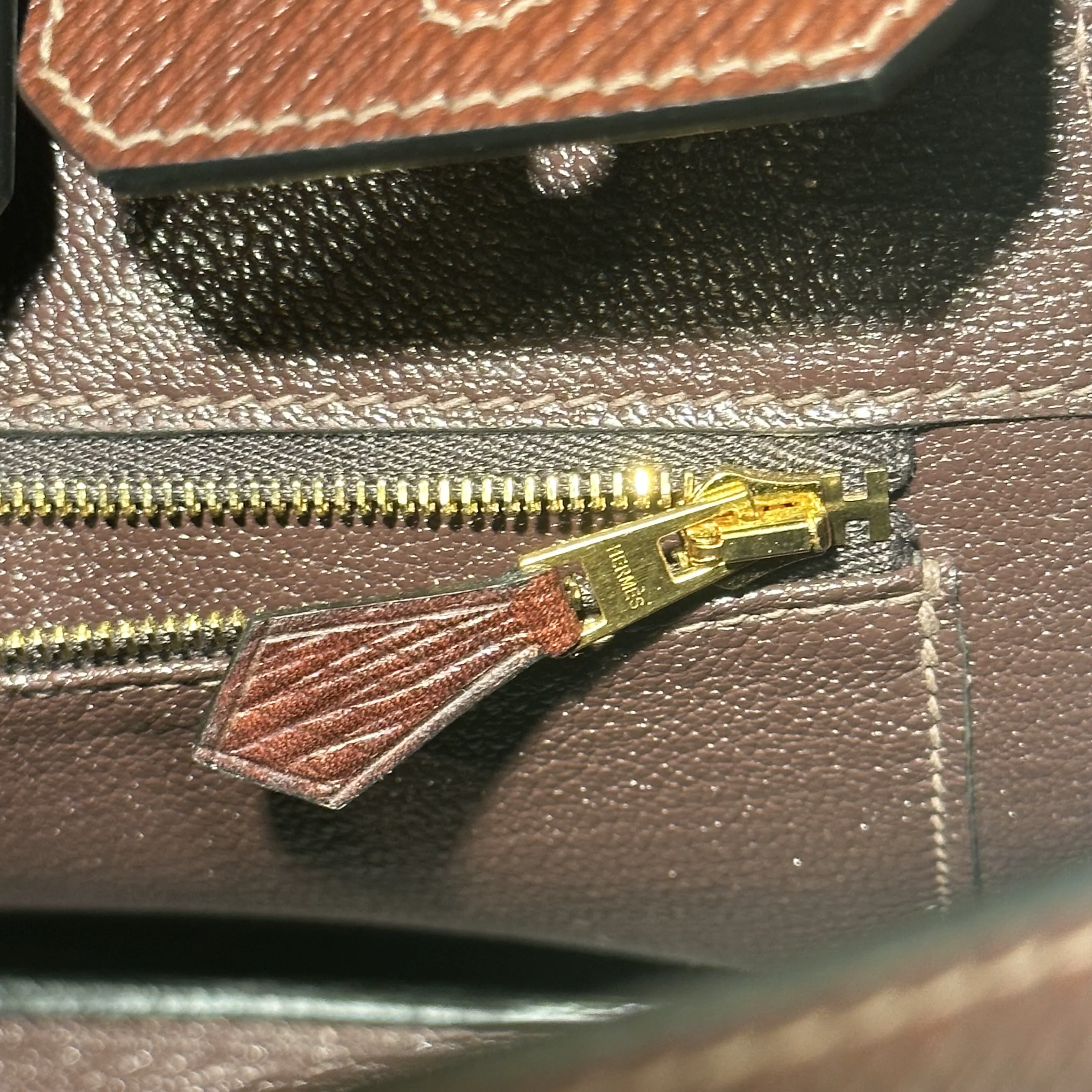 Hermes Birkin 25 cm Volynka Leather GHW миниатюра 7