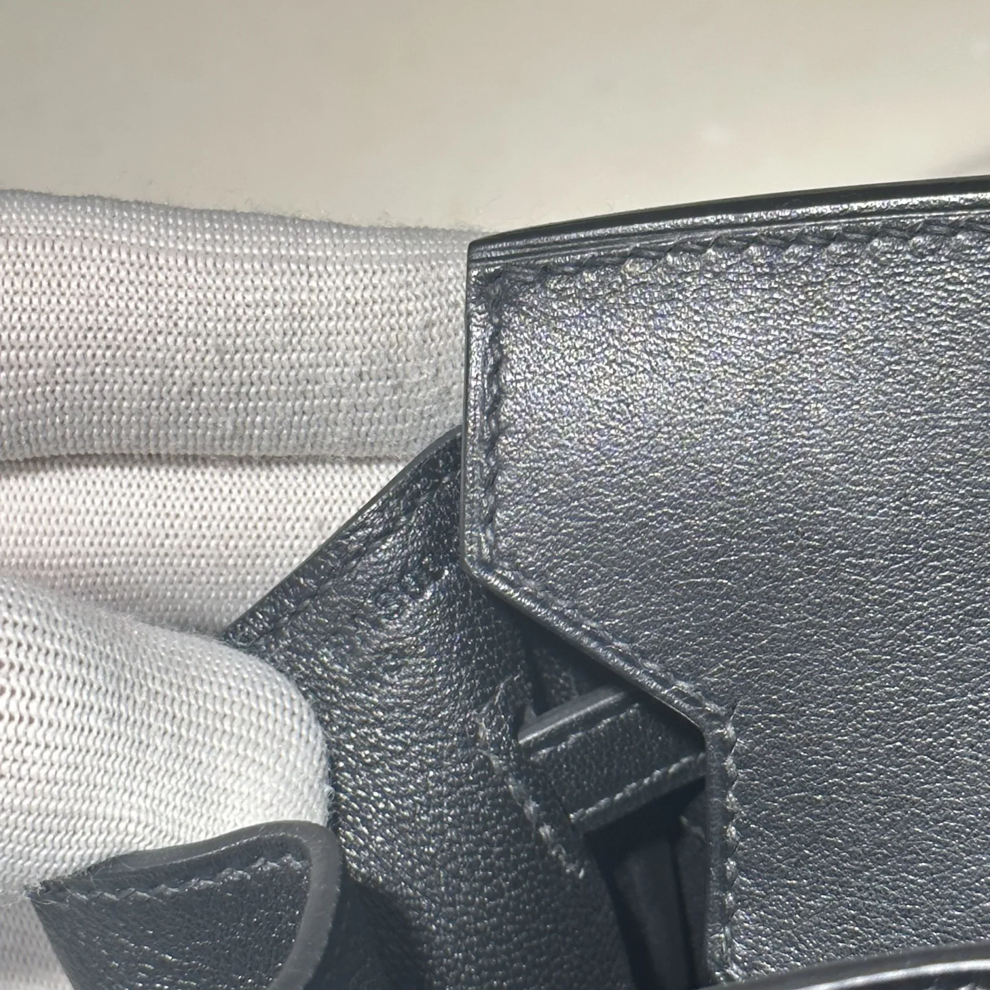 Hermes Birkin 25 Swift Leather Black PHW миниатюра 6