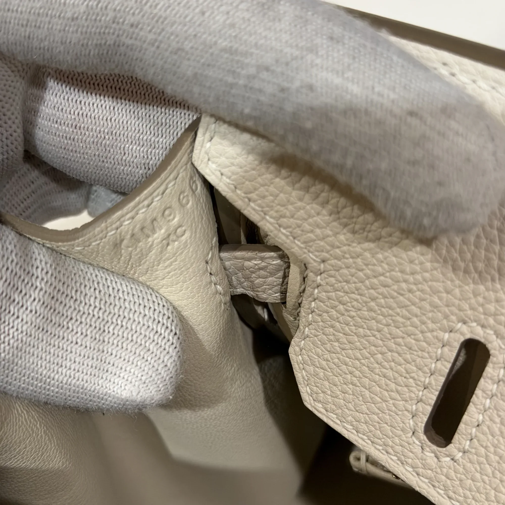 Hermes Birkin 25 Togo Leather GHW миниатюра 5