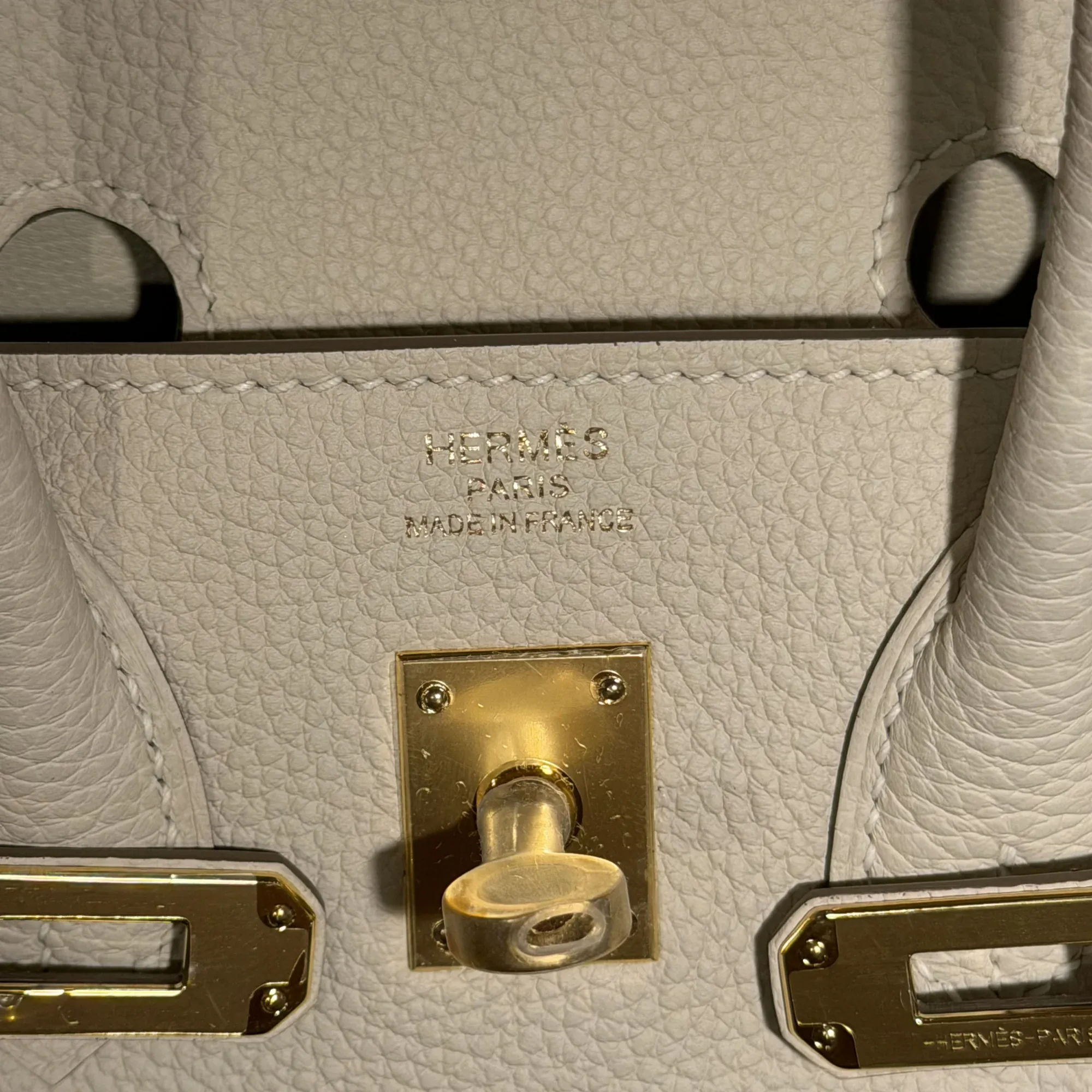 Hermes Birkin 25 Togo Leather GHW миниатюра 7