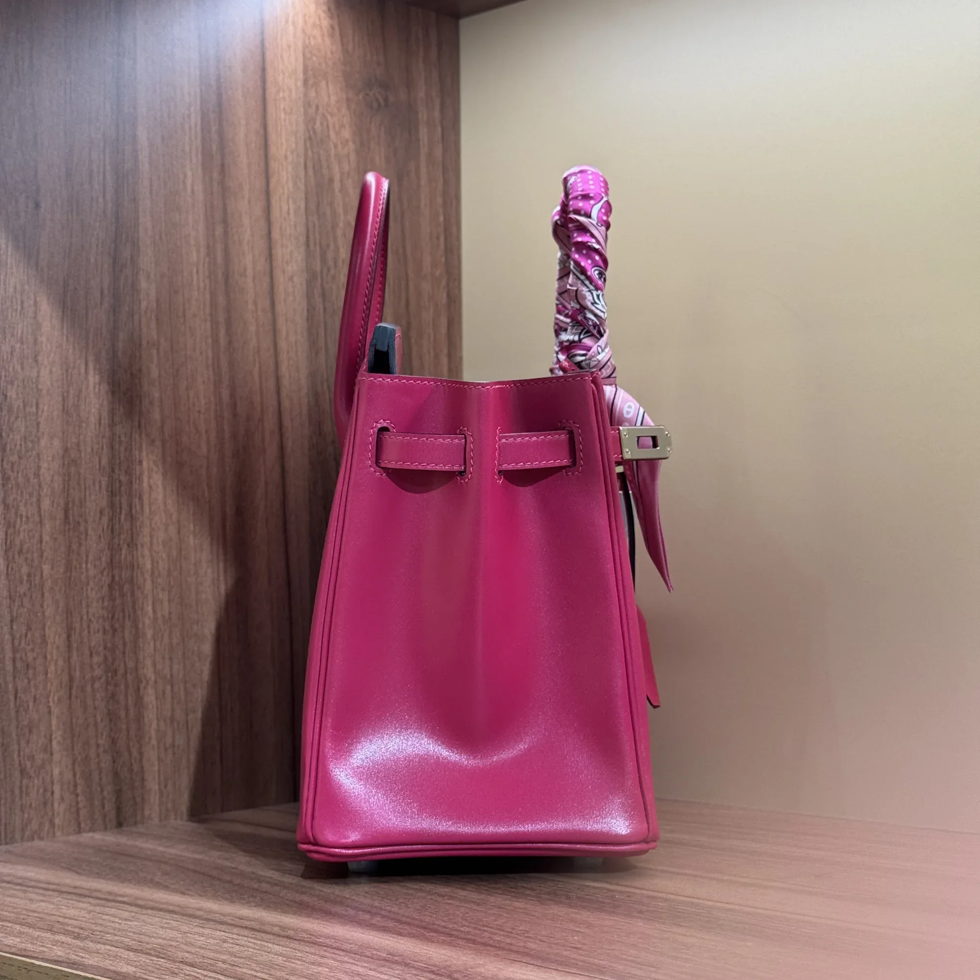 Hermes Birkin 35 Rose Togo Leather PHW миниатюра 8