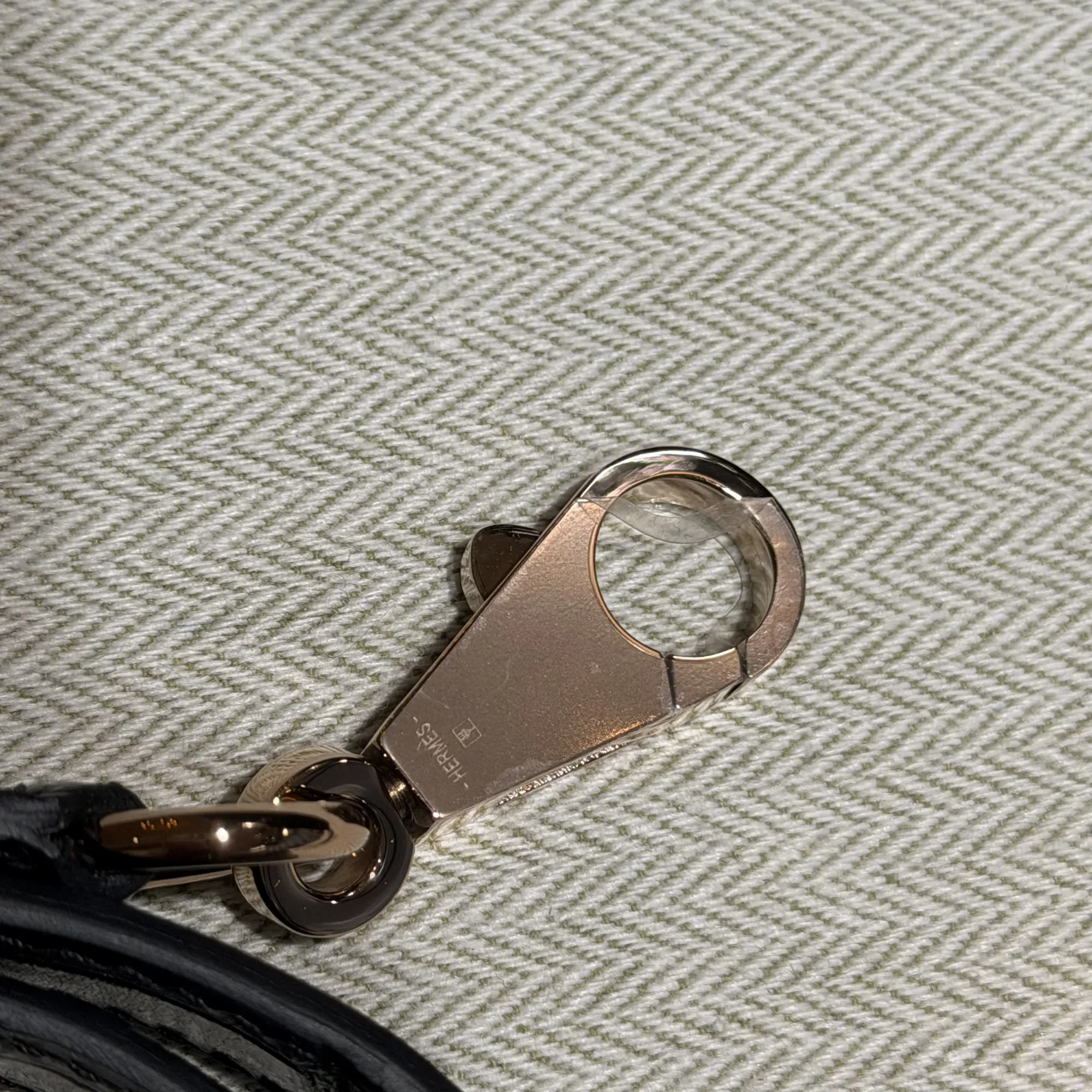 Hermes Kelly 32 Porosus Crocodile Leather GHW миниатюра 5