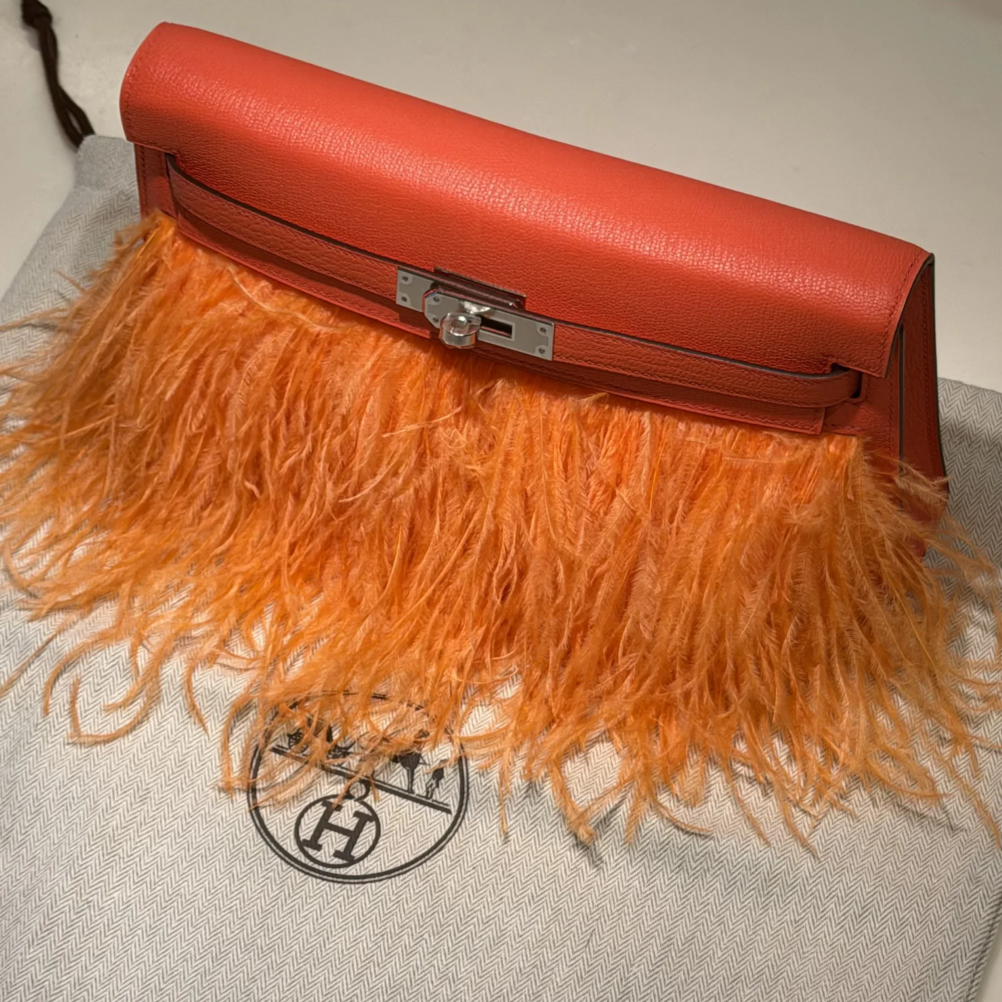 Hermes Kelly Elan 28 Evercolour Leather PHW