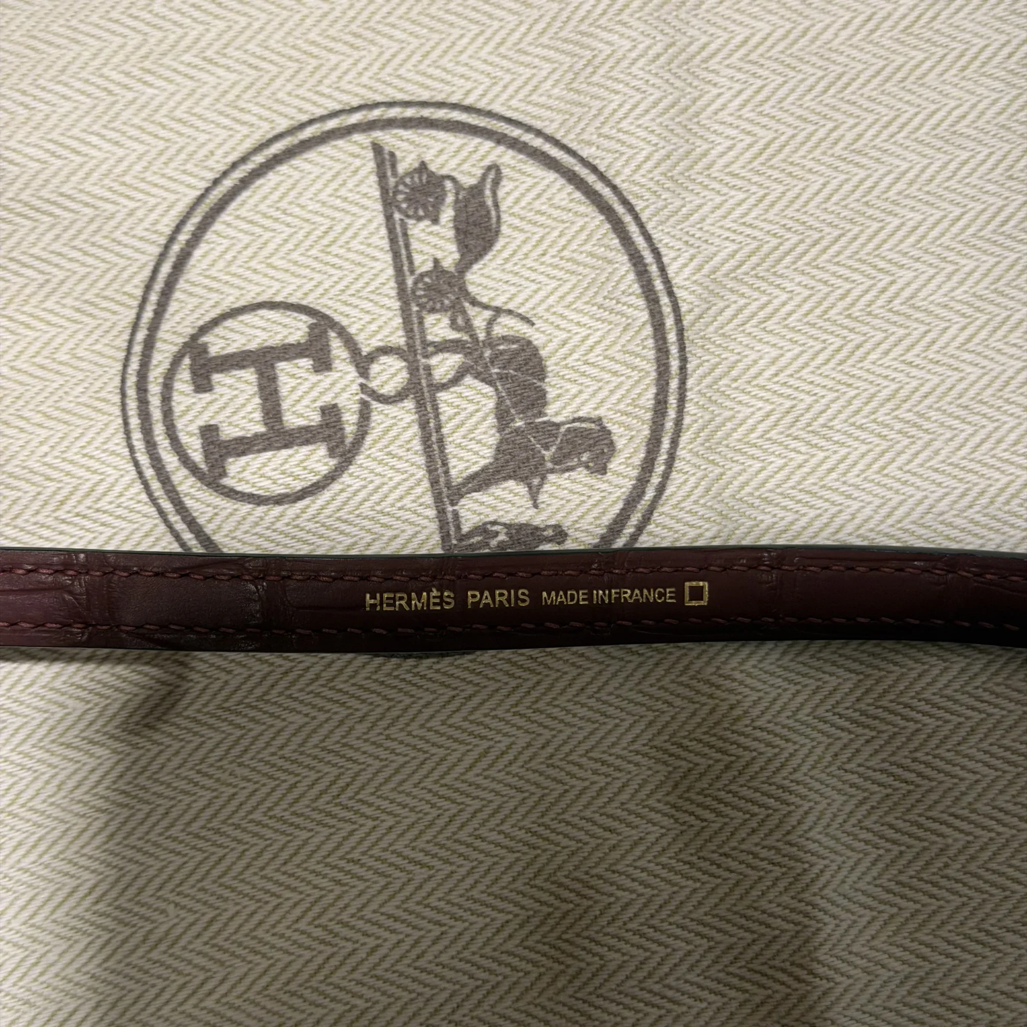 Hermes Mini Kelly Matte 19 Burgundy Alligator Crocodile Leather GHW миниатюра 4